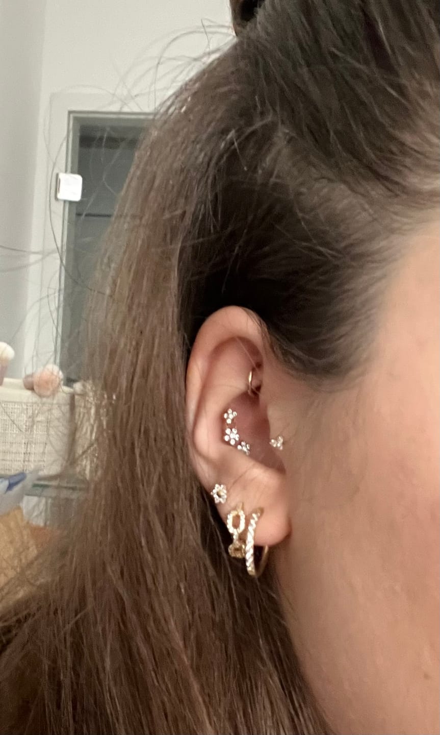 Customer photo review of Gorgeous Ohrringe | 925 Echtsilber
