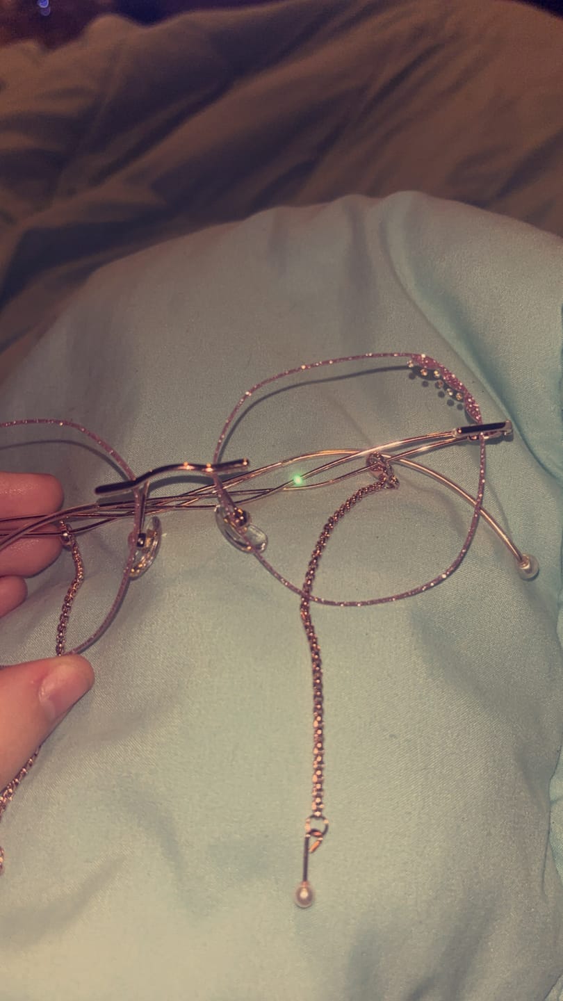 Customer photo review of Aurora Eyeglasses