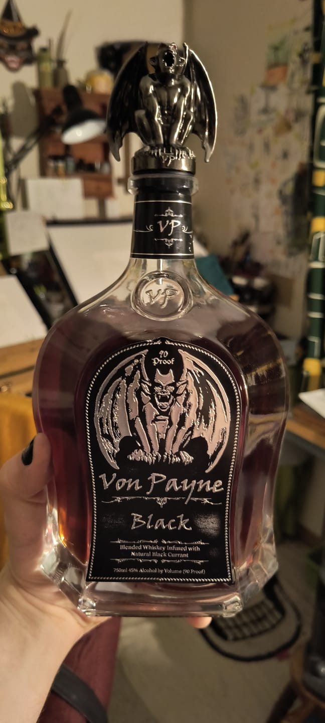 Customer photo review of Von Payne Black Blended Whiskey (2) Bottle Bundle
