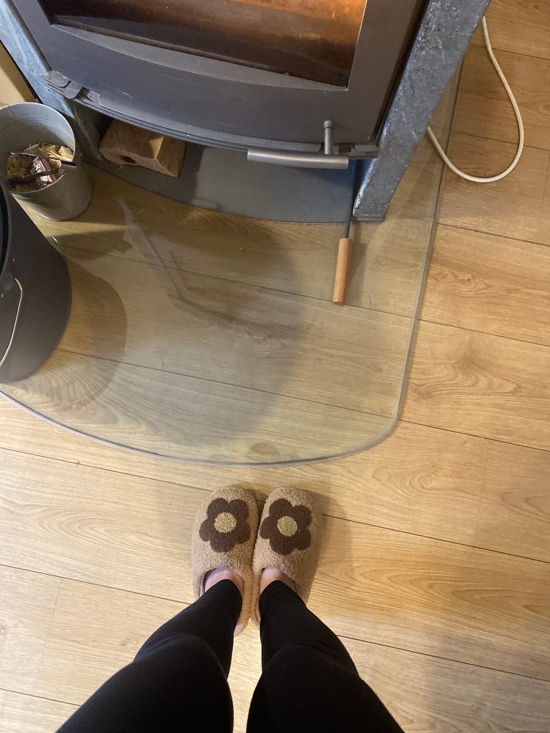Customer photo review of Bloom Flower Slides Slippers