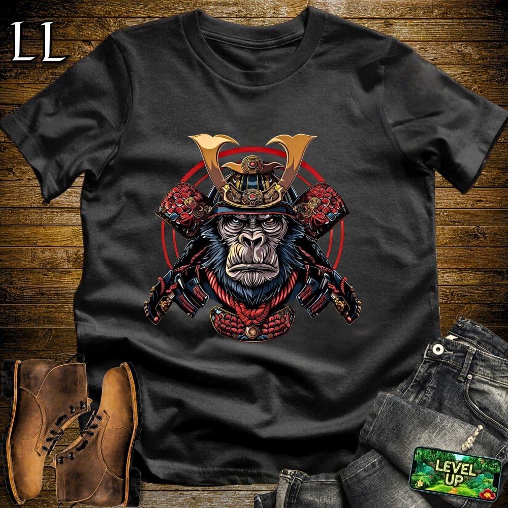 Customer photo review of Monkey Warlord Samurai Softstyle Tee