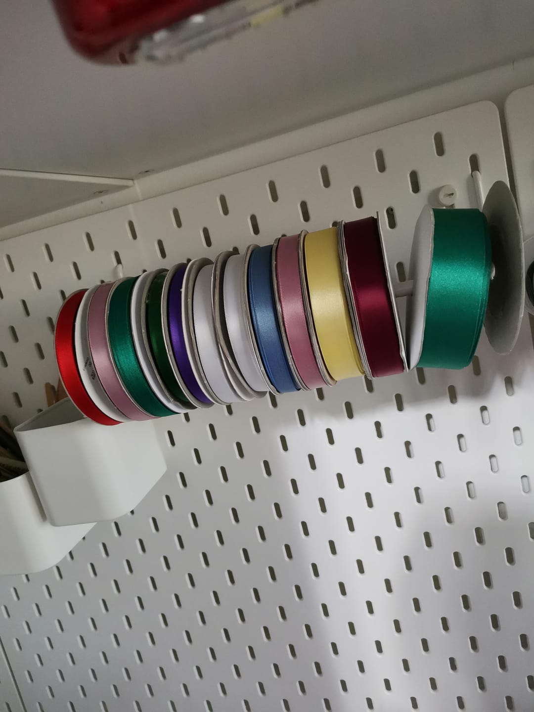 Customer photo review of 12 Reels Assorted Ribbon Bundle- Up to 300m
