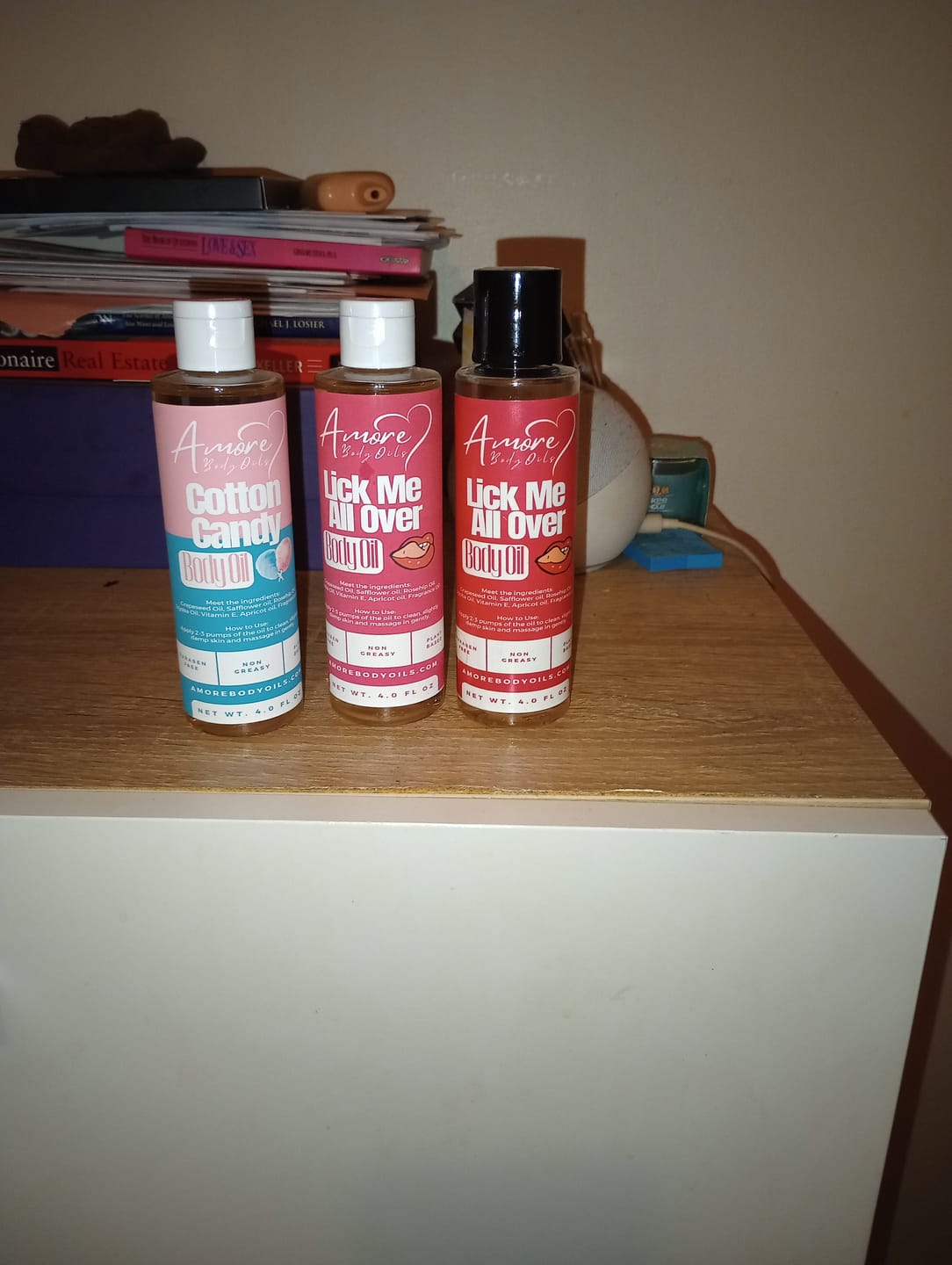 Customer photo review of Cotton Candy - Body Oil