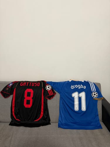 Customer photo review of Chelsea Diddier Drogba Champhions League 2008 Final Jersey