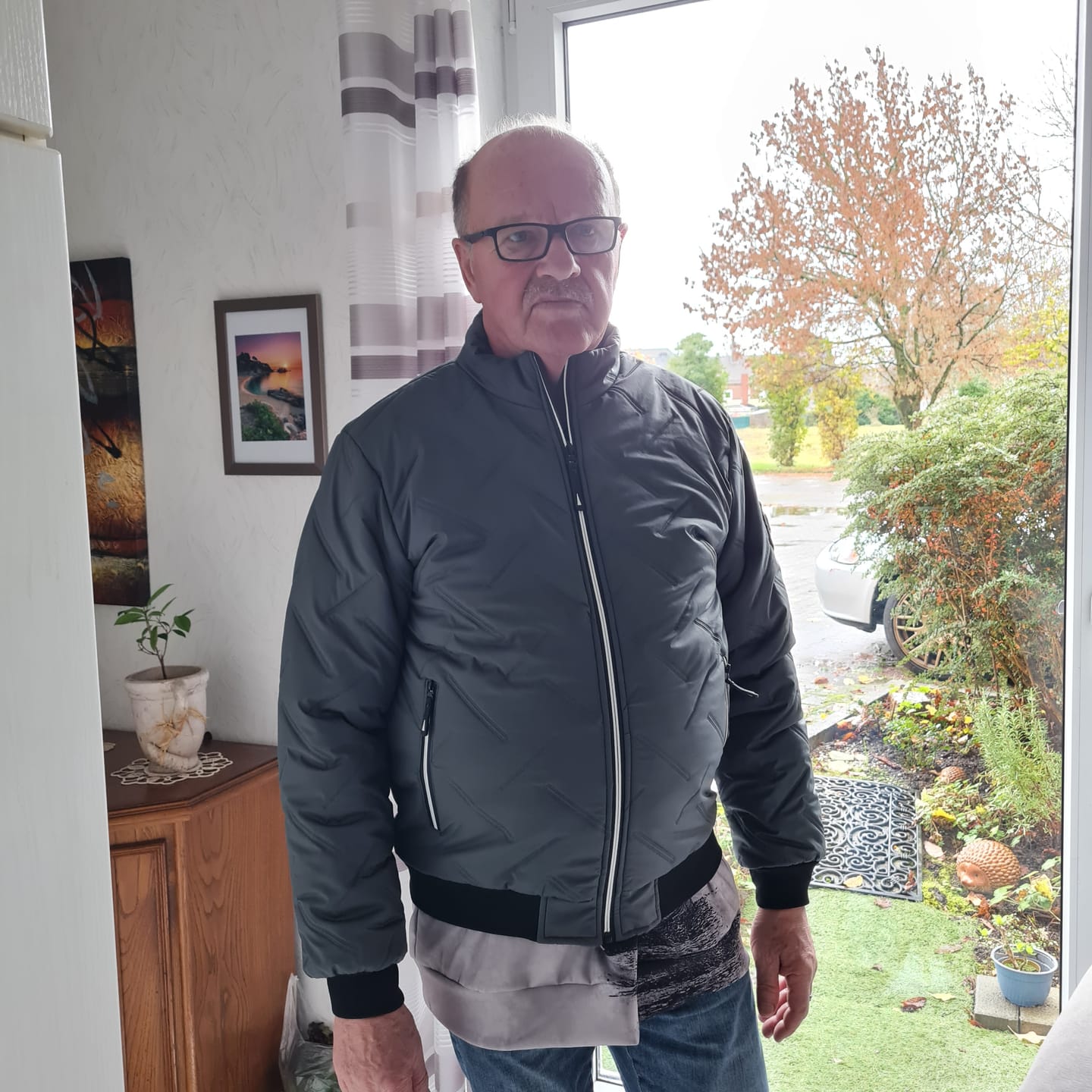 Customer photo review of Stijlvolle Heren Bomberjack - Atlas