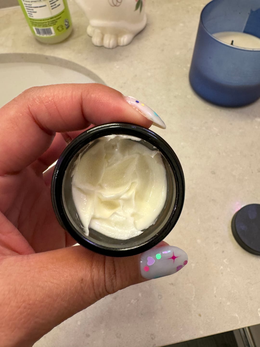 Customer photo review of Facial Moisturizing Cream