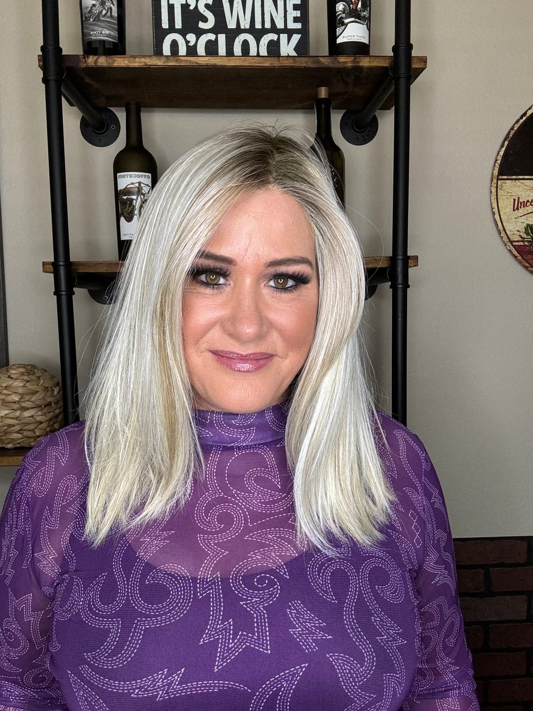 Customer photo review of SHEER PERFECTION - Paparazzi Blonde