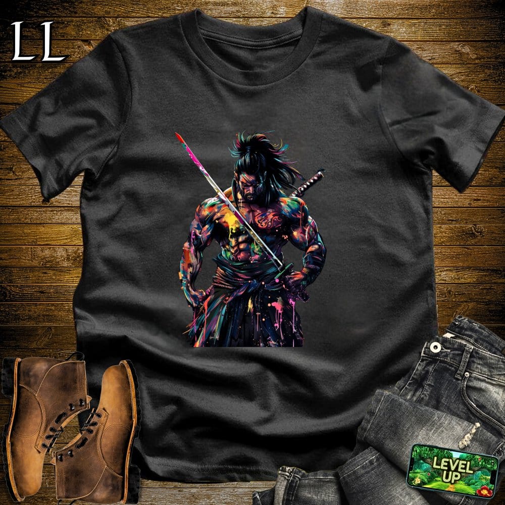 Customer photo review of Body Builder Samurai Softstyle Tee