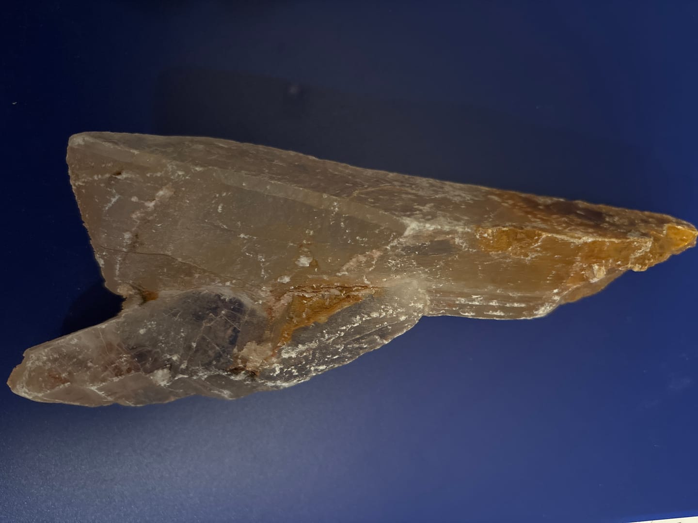 Customer photo review of Golden Phantom Selenite Rough 4.01-9"