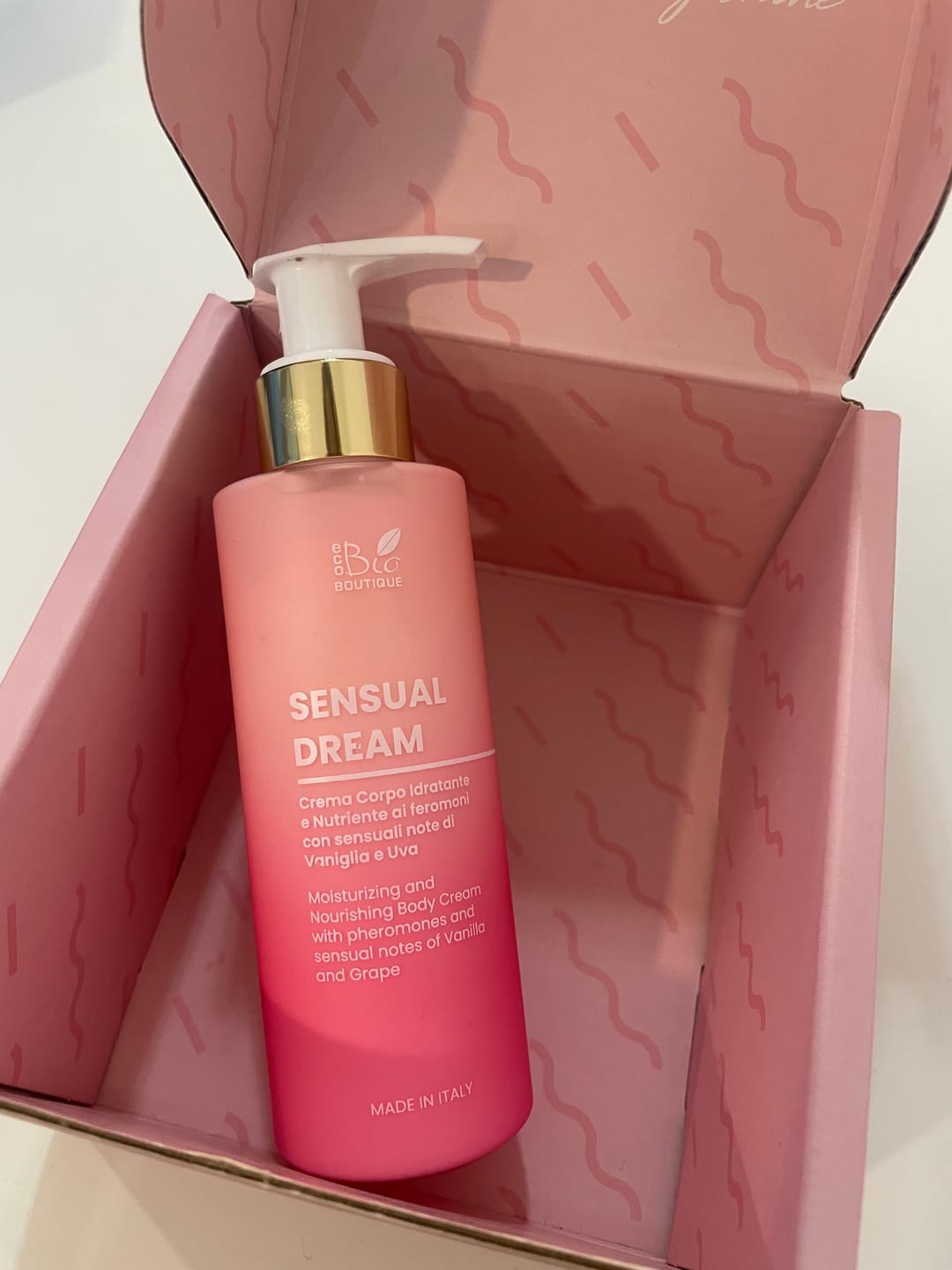 Customer photo review of Sensual Dream - Crema Corpo