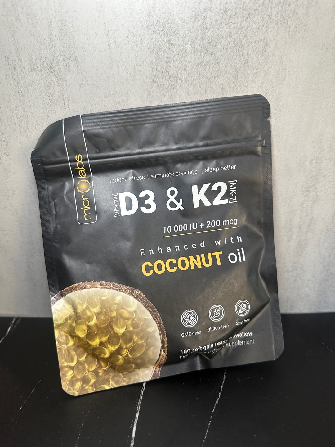 Customer photo review of High-Potency Vitamin D3 & K2