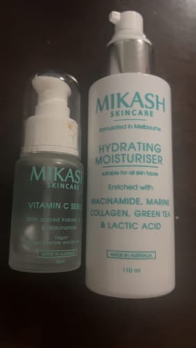 Customer photo review of Hydrating Face Moisturiser