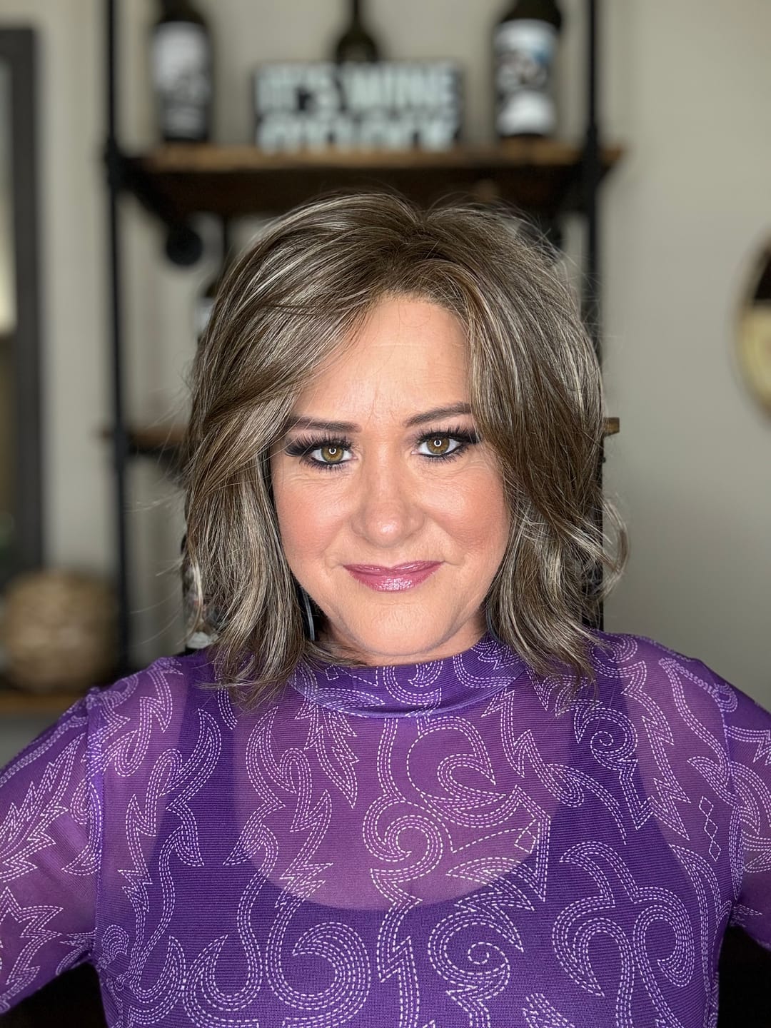 Customer photo review of CALLING COMPLIMENTS - Sandy Brown