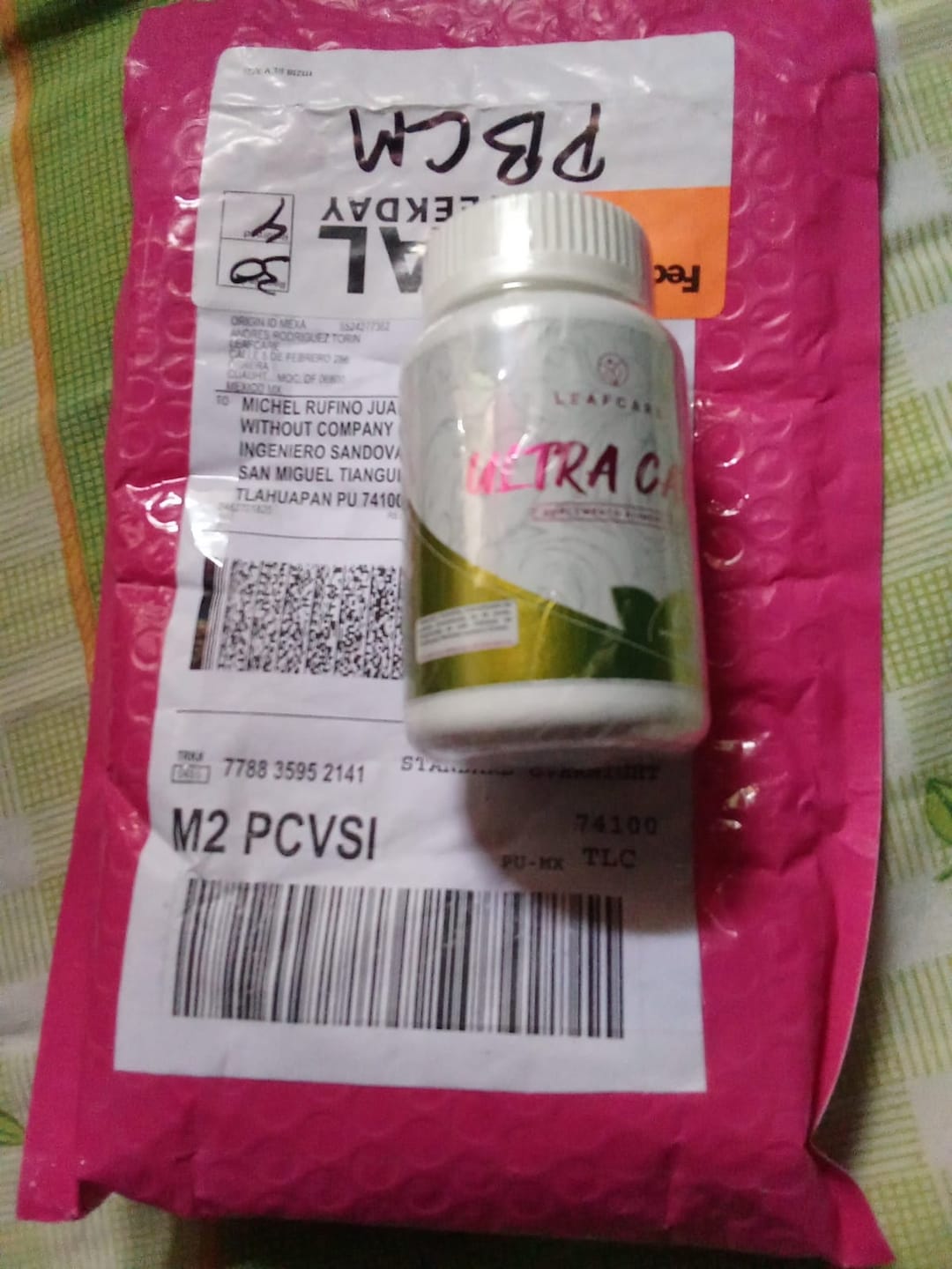 Customer photo review of ULTRACARE - ENVIO GRATIS