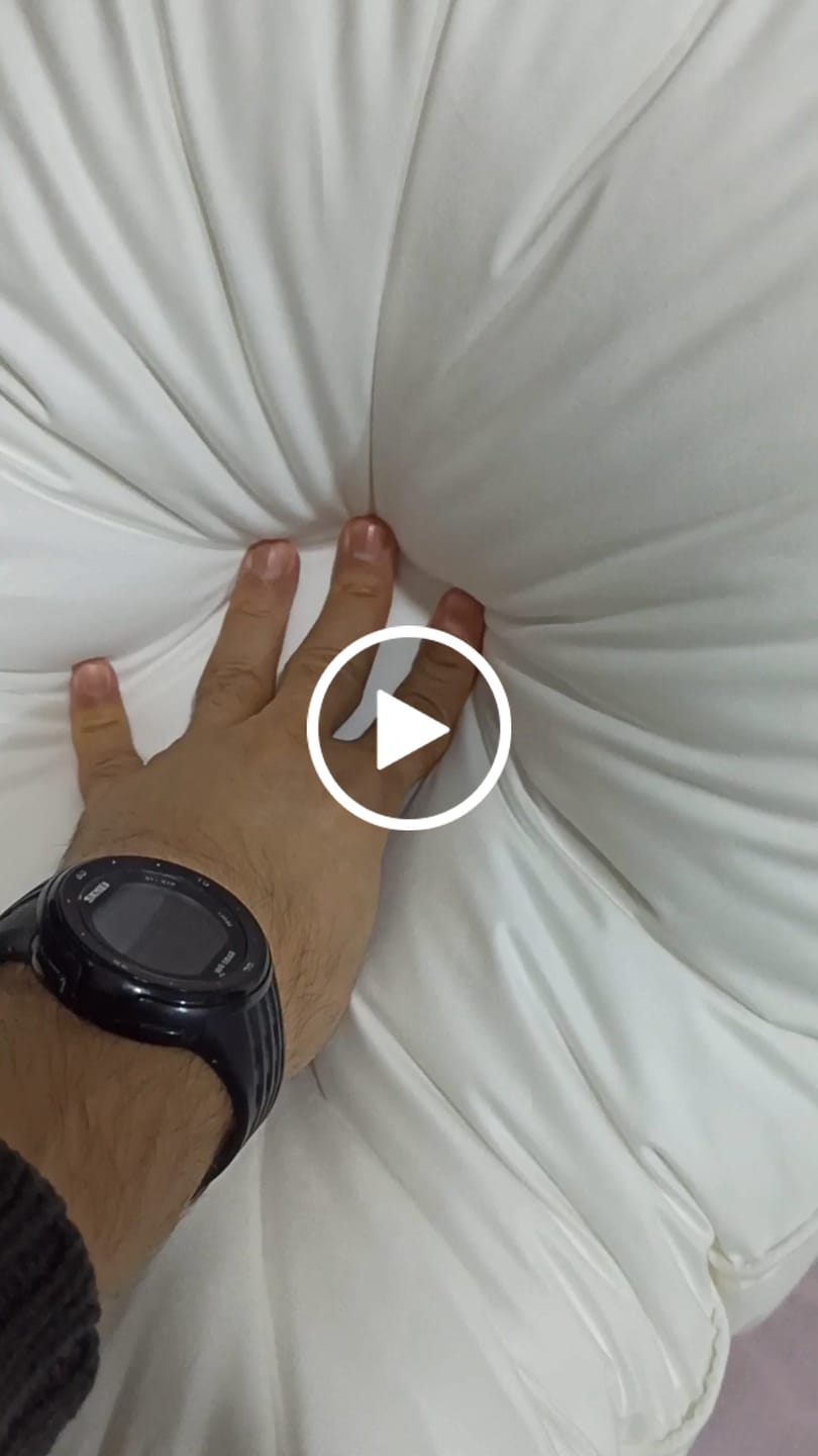 Customer video review of Luxurious Plain Hotel Pillow