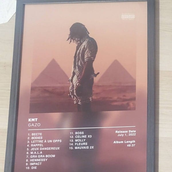 Customer photo review of KMT Gazo Poster