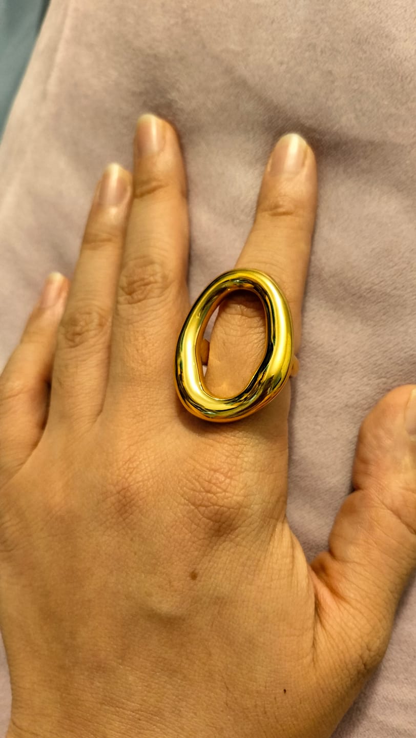 Customer photo review of Anillo Rust