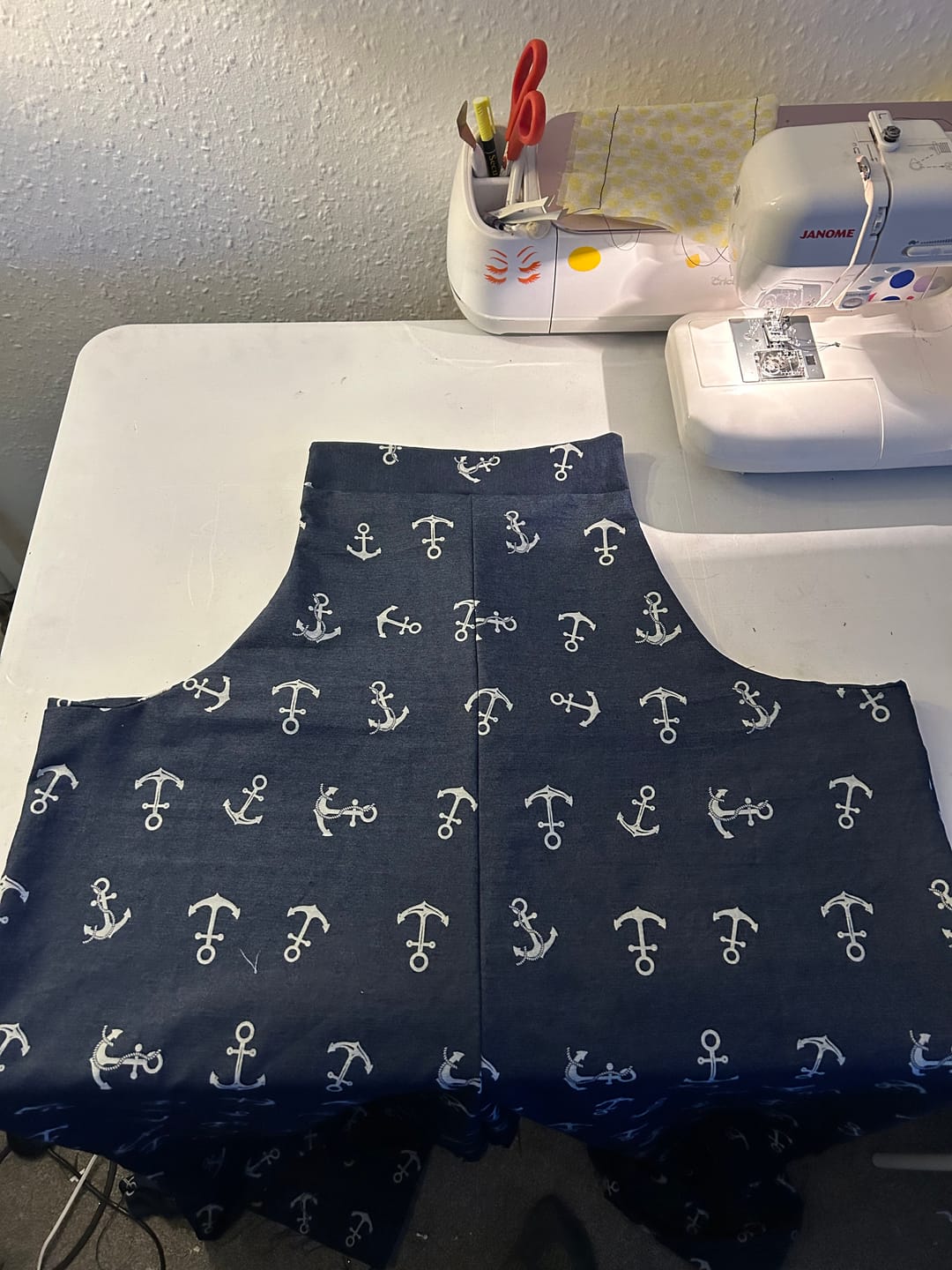 Customer photo review of Anchors Lightweight Stretch Denim Fabric