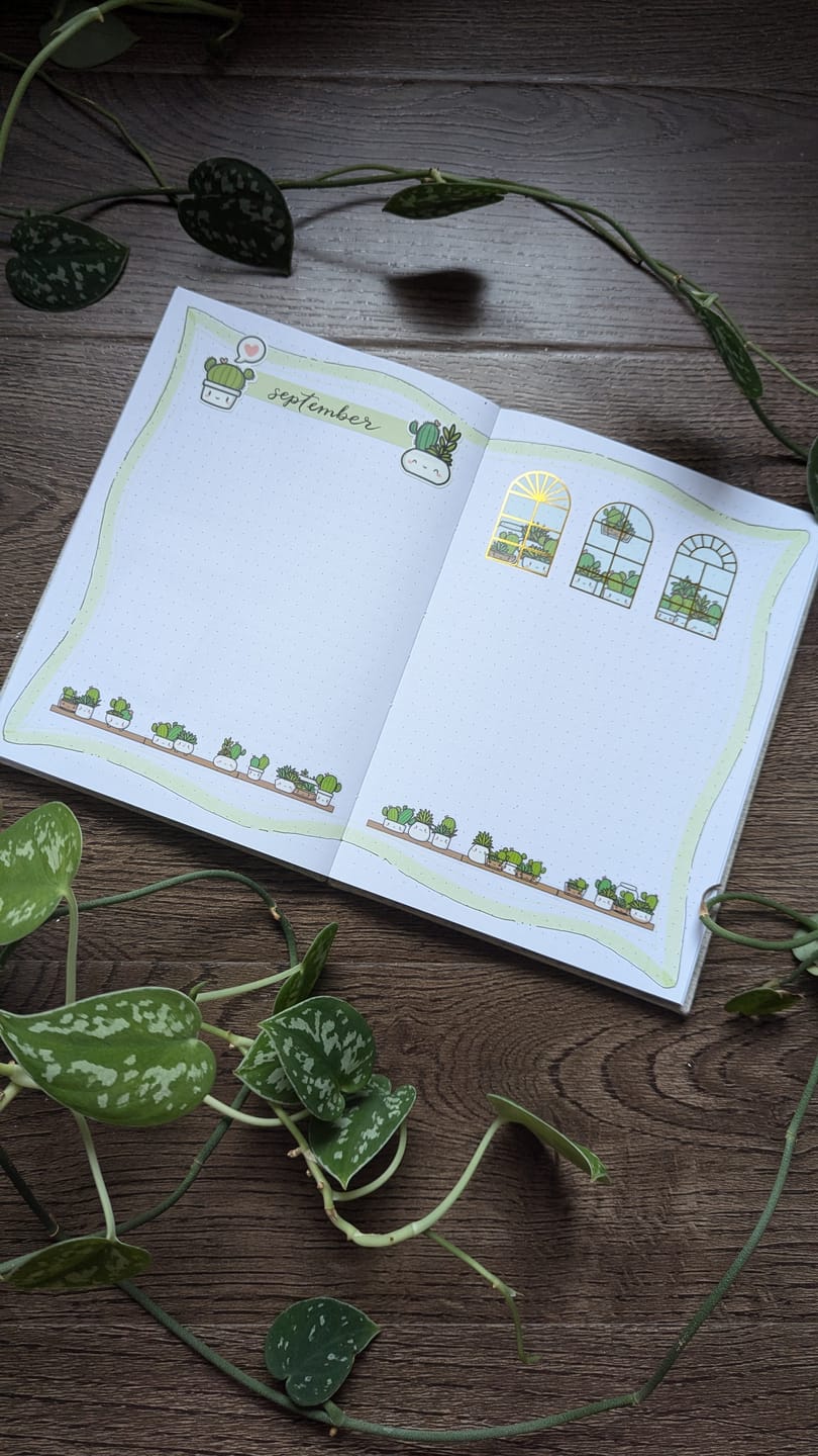 Customer photo review of Cozy Plants Journal Pack