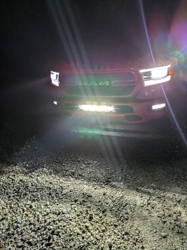 Customer photo review of Rough Country (80920) 20 Inch Spectrum Series LED Light Bar | Dual Row