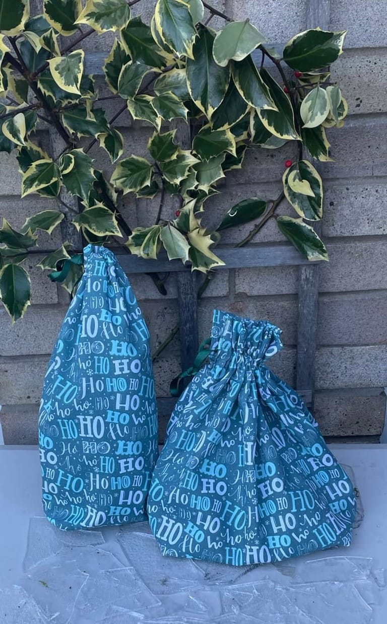 Customer photo review of Ho Ho Ho Polycotton Fabric