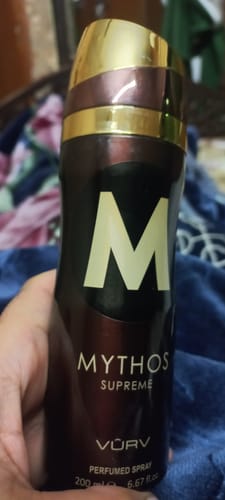 Customer photo review of Vurv Men Mythos Supreme Body Spray 200ml