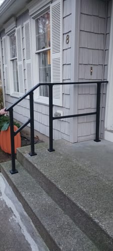 Customer photo review of Horizontal Handrail Kit
