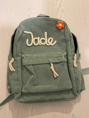 Jade D. review of KNIT & CARRY – Personalized Knitted Backpack image 1 out of 1