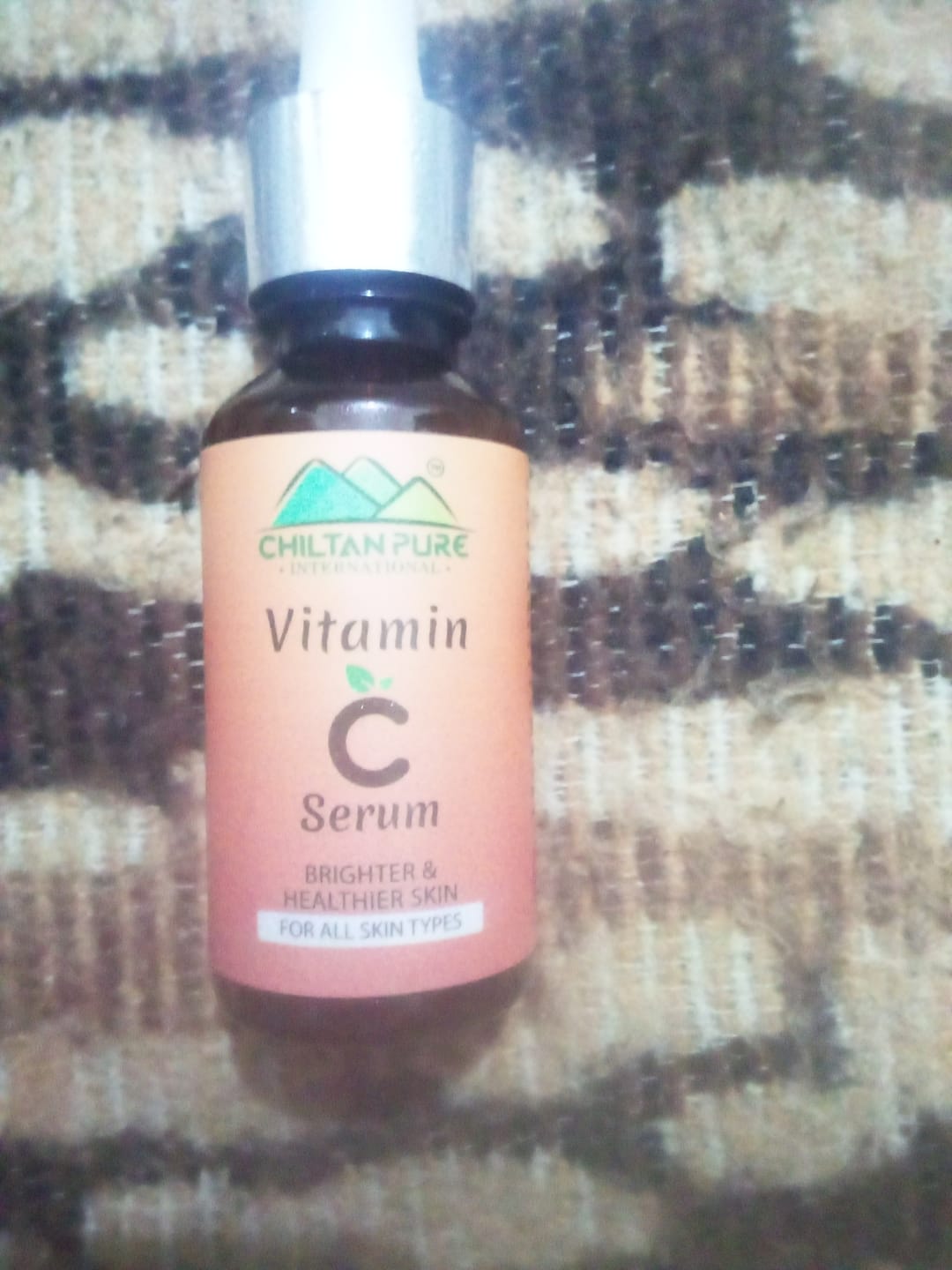 Customer photo review of Vitamin C Serum 🍊 for Face -Best for Reducing Wrinkles, lines & Dark Circles also Promotes Shiny and Healthier Skin