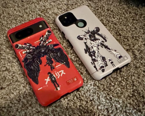 Customer photo review of Zero Frame Pixel Case
