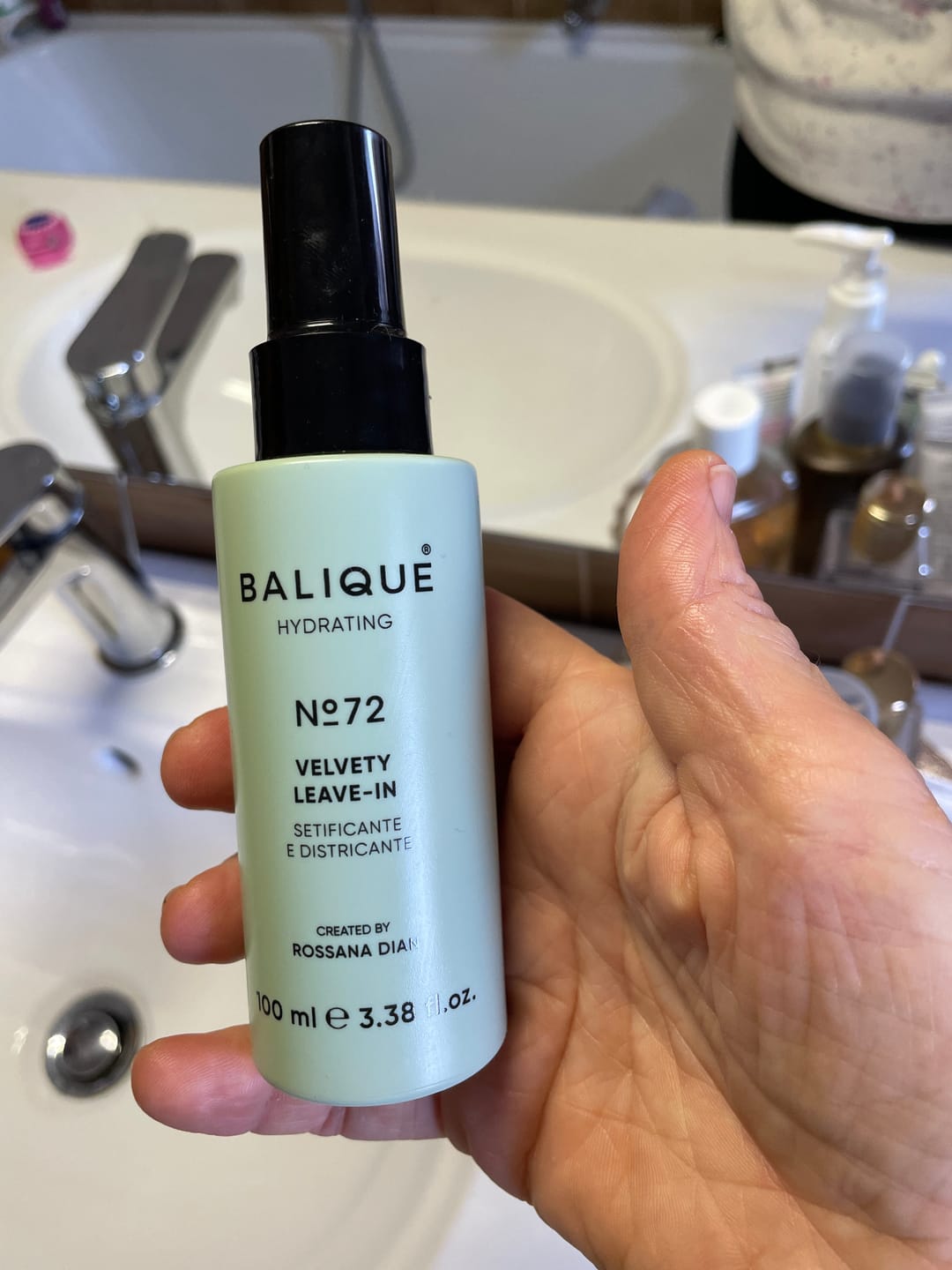 Customer photo review of N°72 - VELVETY LEAVE-IN