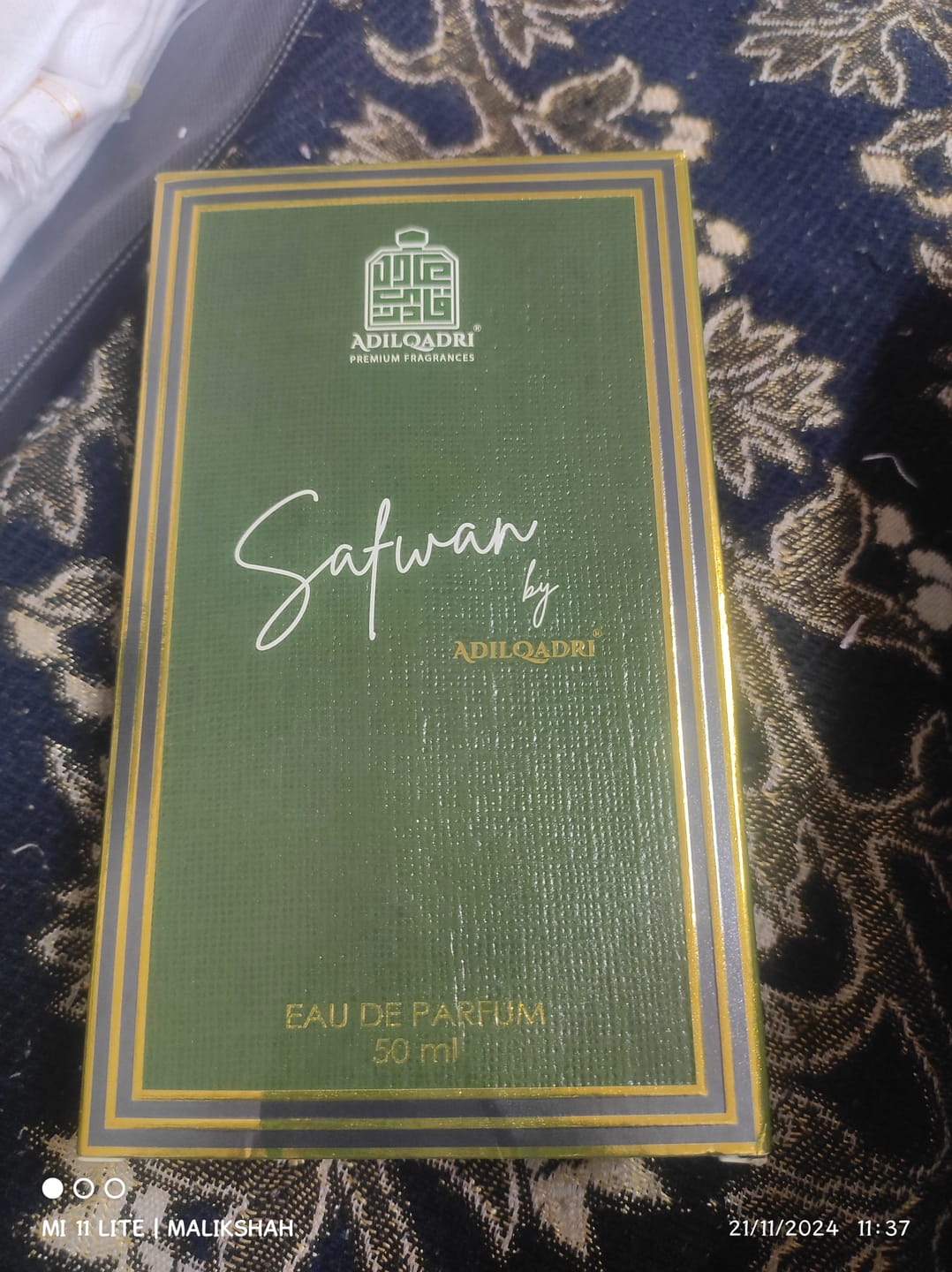 Customer photo review of Safwan Perfume Spray