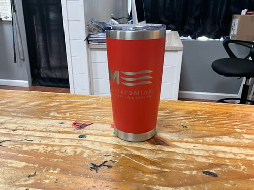 Customer photo review of (6 Pieces) Custom Laser Engraved - 20oz Tumblers
