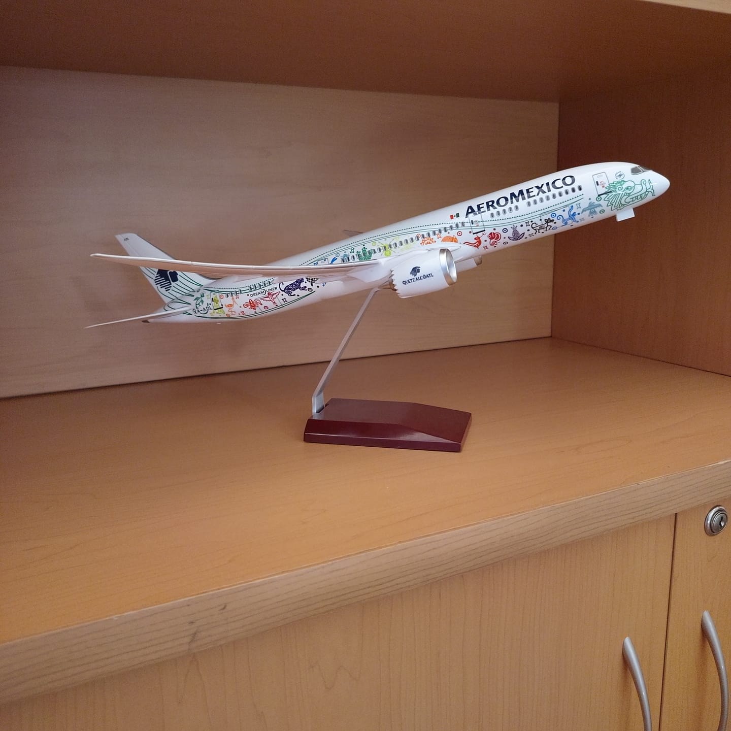 Customer photo review of B787-9 Aeromexico Quetzalcoatl - Scale 1/130 - 43cm - 16.9 in