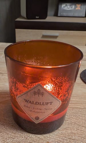 Customer photo review of Waldluft Kerze (🌲)