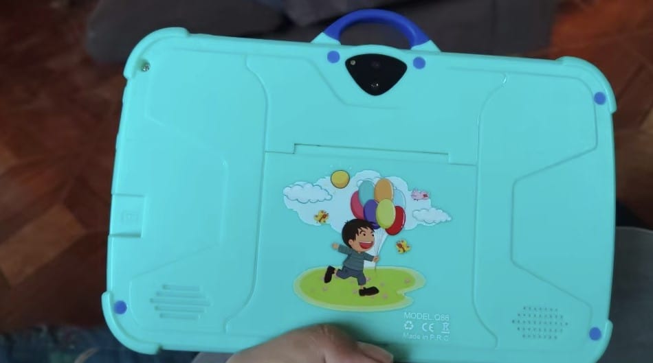Customer photo review of Strapped™ Kids Smart Tablet