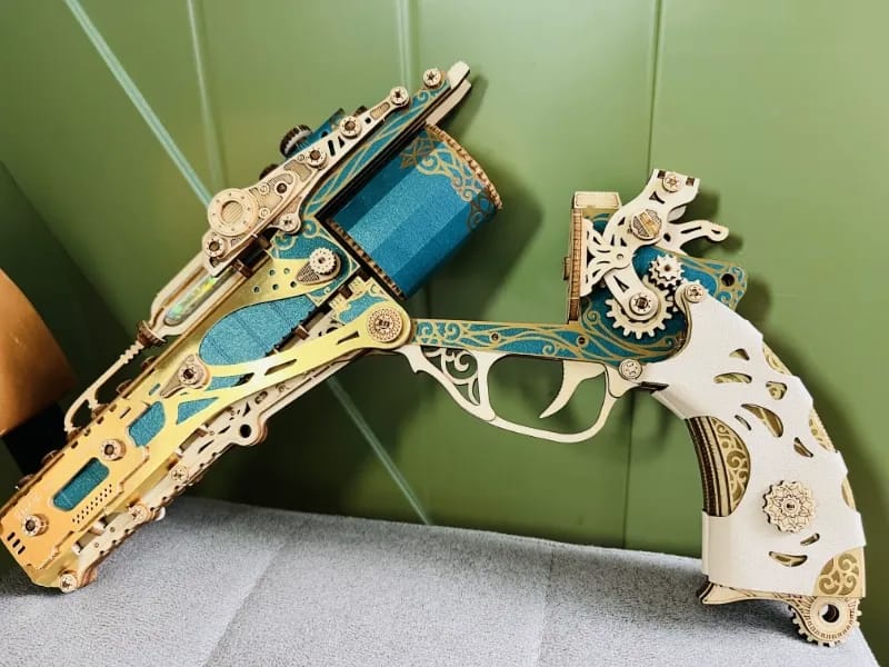 Customer photo review of Revolver 3D Wooden Puzzle Kits