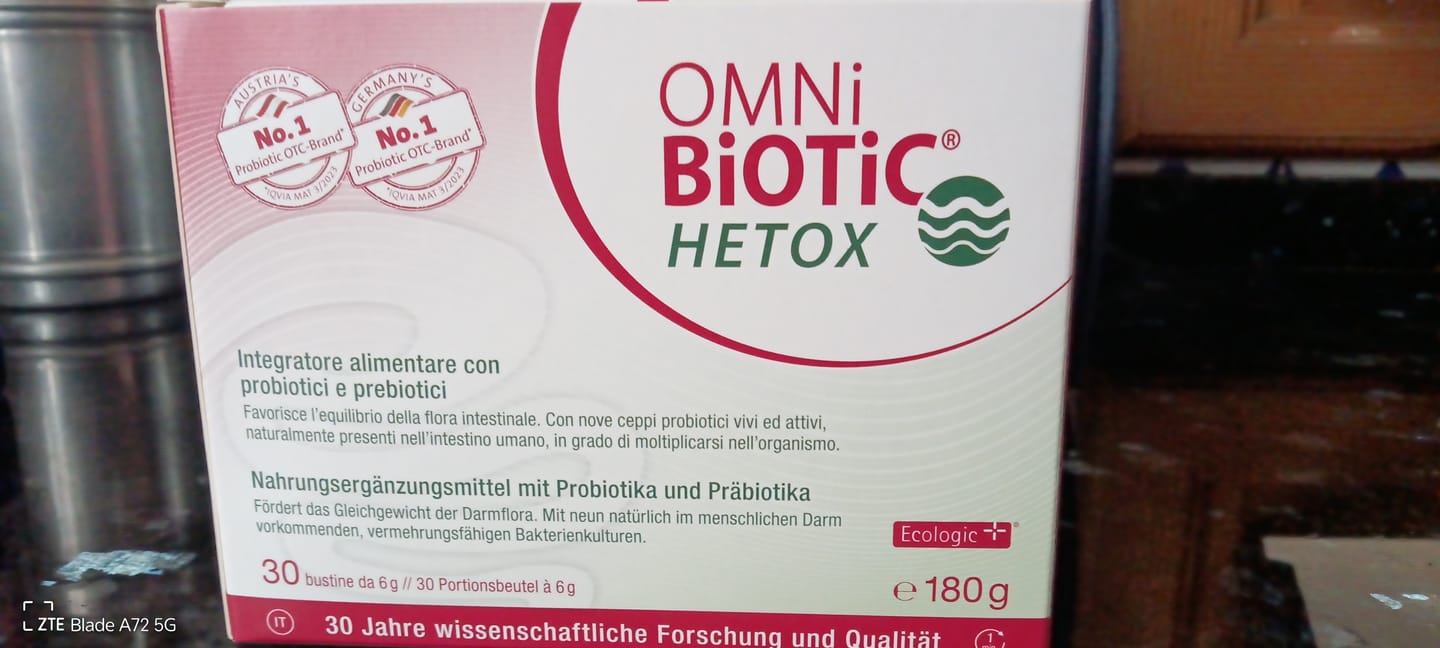 Customer photo review of OMNi-BiOTiC® HETOX IT