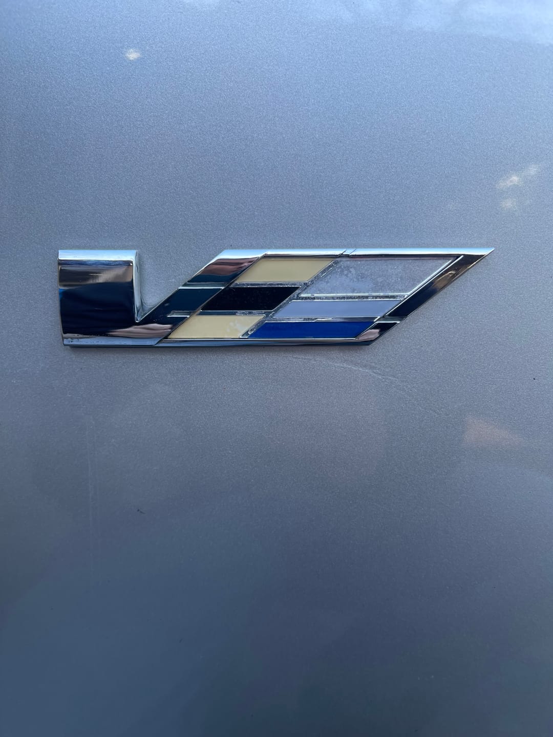 Customer photo review of Classic CTS-V "V" Emblem Lenses