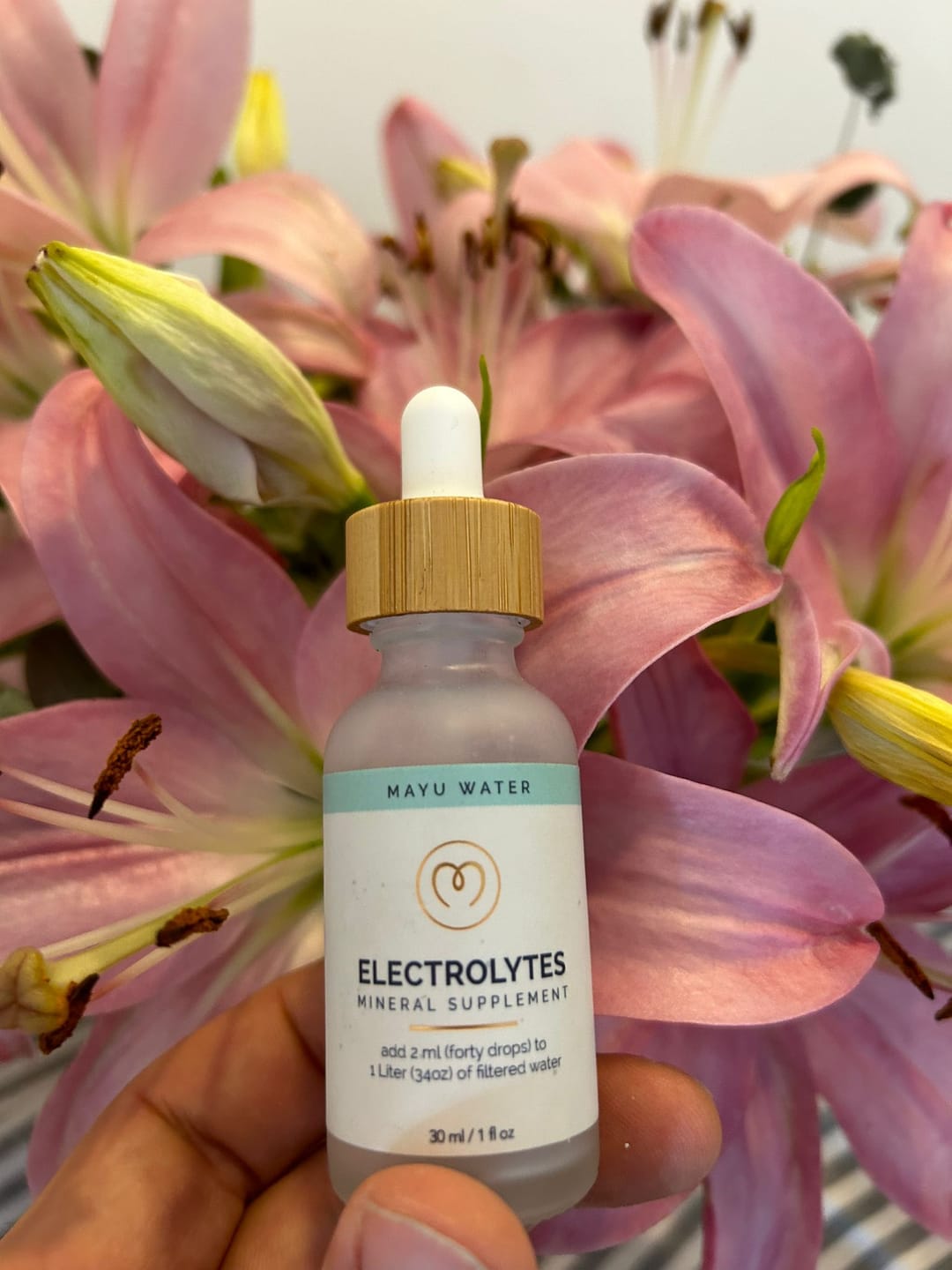 Customer photo review of Trace Mineral & Electrolyte Drops Sampler Kit