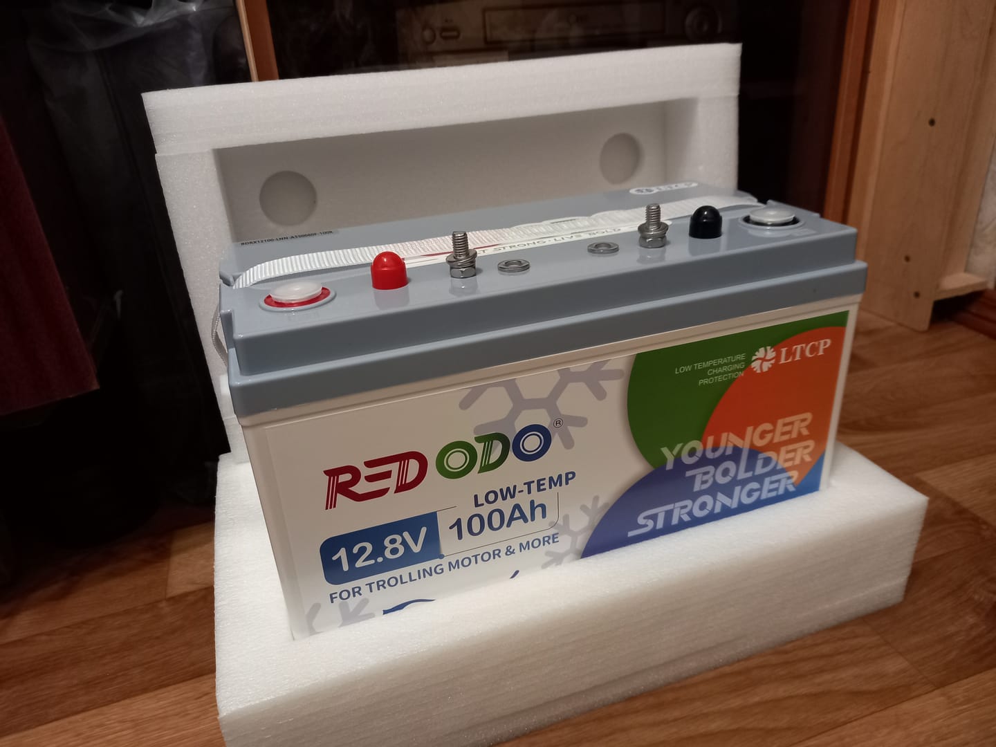 Customer photo review of 【Україна】0% ПДВ - Redodo 12V 100Аh LOW-TEMP LiFePO4 акумулятор глибокого циклу