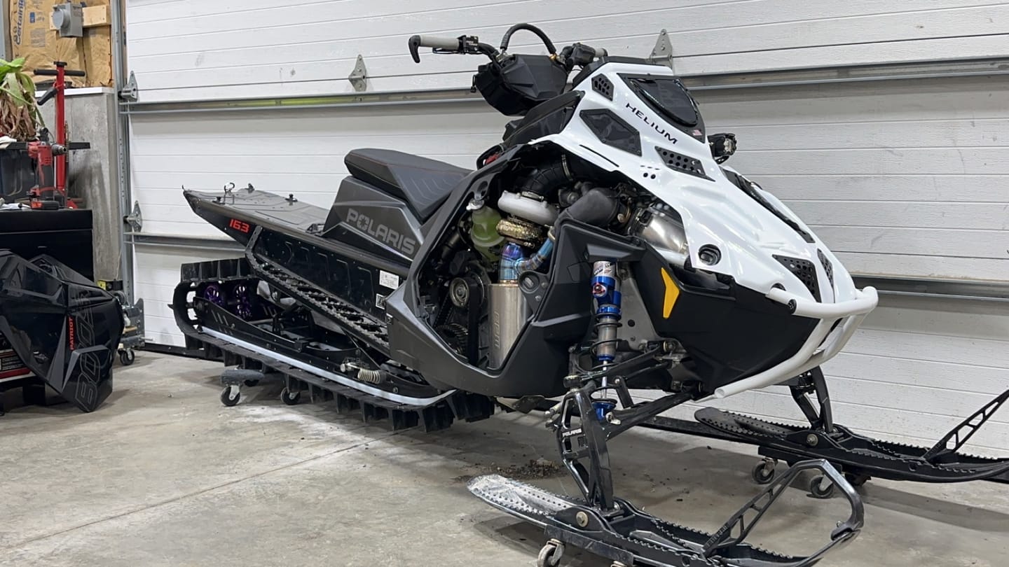 Customer photo review of RPM 2022-2024 Polaris Patriot Boost 850 Turbo / VR1 TITANIUM Lightweight Sport Muffler