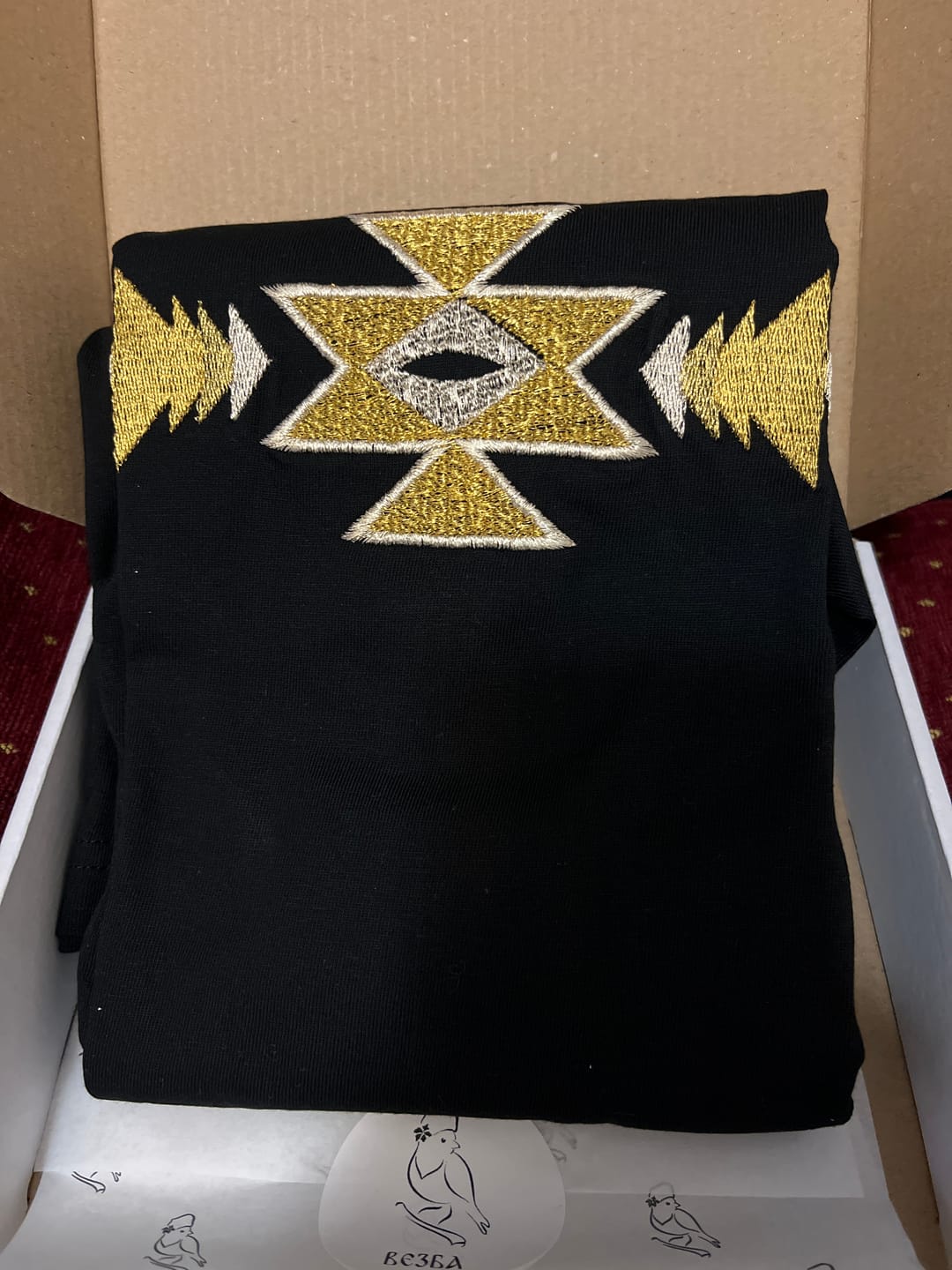 Customer photo review of Тениска "Канатица"
