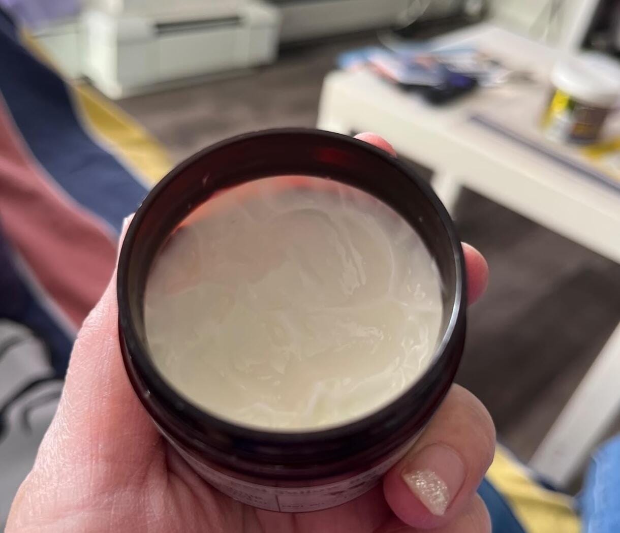Customer photo review of Whipped Tallow Balm For Face & Body - Unscented