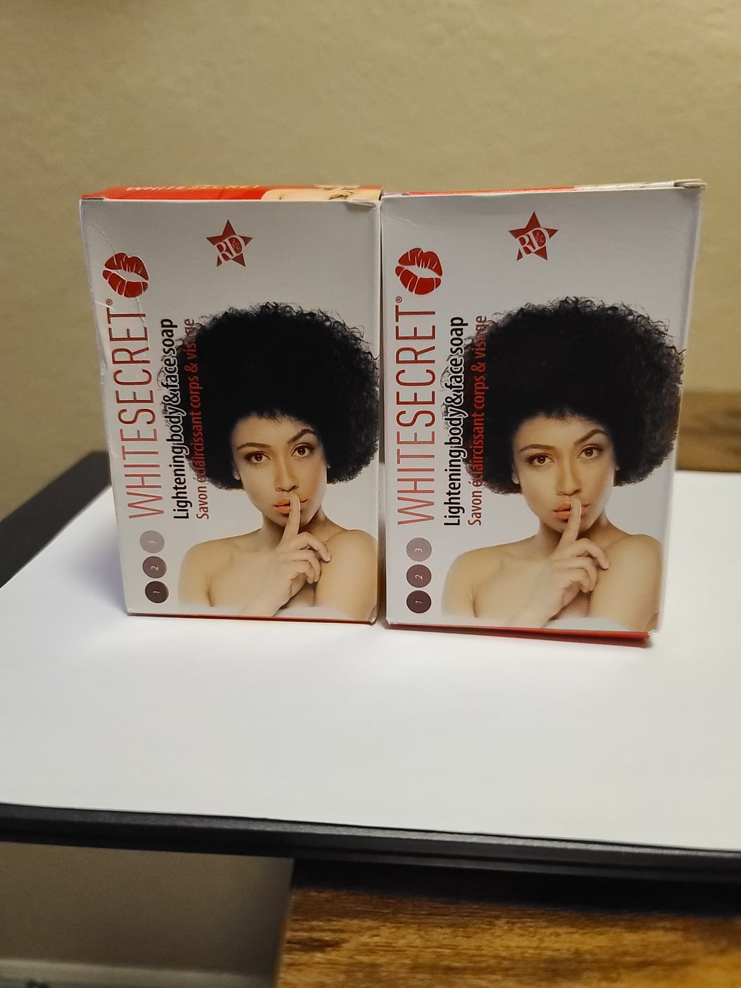 Customer photo review of White Secret Body Soap 190 G
