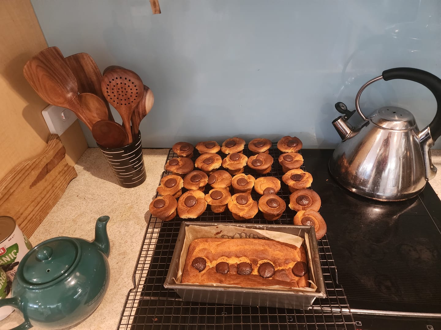 Customer photo review of Teak Wooden Utensil Set