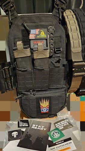 Customer photo review of BRAVO Plattenträger - All in One Bundle - Schwarz