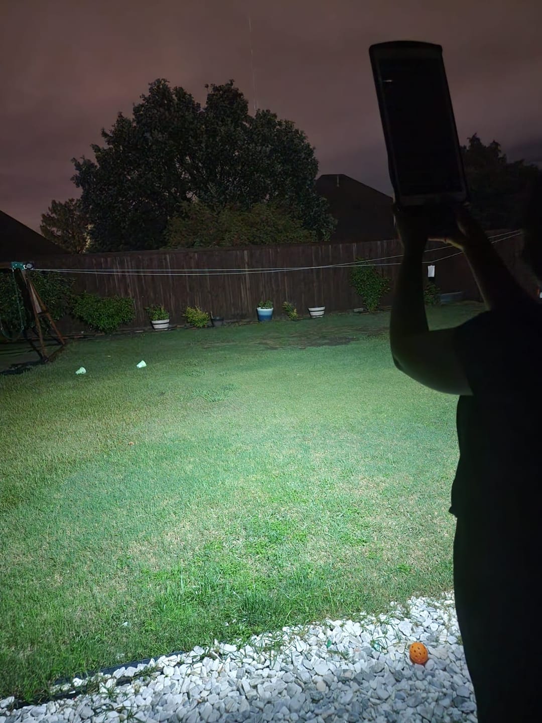 Customer photo review of 60W Solar Street Light 6000 Lumens