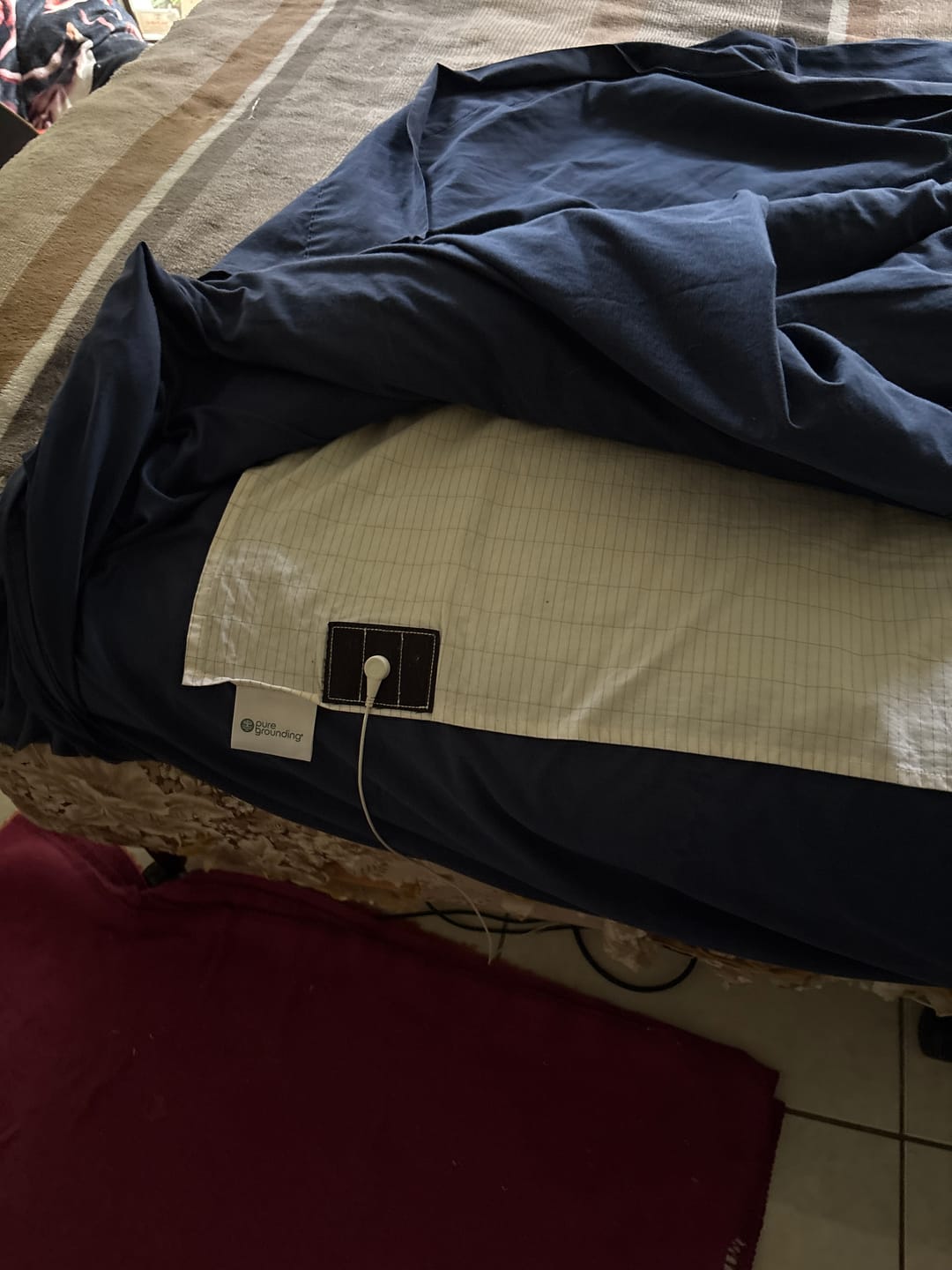 Customer photo review of PureGrounding® Grounding Sheet