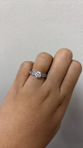 Customer photo review of 1ct Sintra Engagement Ring